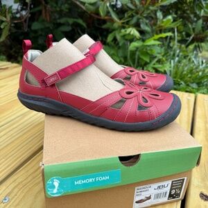 Jambu Magnolia Cutout Mary Jane Flats